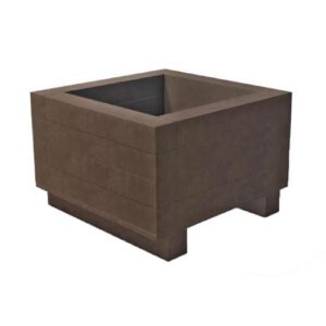 Pārstrādātas plastmasas puķu pods 700x700x470mm [HA]