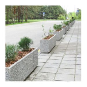 Betona puķu pods (taisnstūrveida), 1860x340x500mm