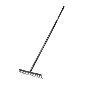 Grābeklis ar alumīnija kātu (rūdīts; 16 zari), 1500x440mm [VE]