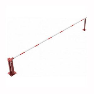 Paceļama barjera ar pneimatisko atsperi un fiksētu atbalsta stabu (ar euro-profila/trijstūrveida slēdzeni), 6000mm [SCH]