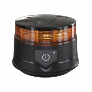 LED bākuguns uz magnēta ar piesūcekni, lādējama (12-24V), 15W (R65) [CZ]
