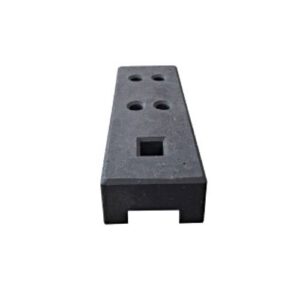 18kg PVC pēda (mobilajam žogam)