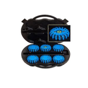 LED brīdinājuma gaismu komplekts, zils