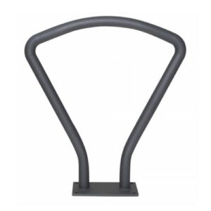 Velosipēdu statīvs VUELTA (divpusējs), karsti cinkots un krāsots DB 703 (stiprināms pie pamatnes)