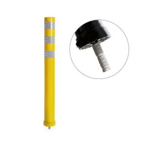 Lokans stabiņš (PU ar vītni), dzeltens, 80cm [SMA]