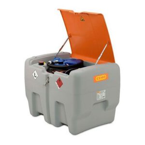 Mobilā dīzeļdegvielas + AdBlue® uzpildes un uzglabāšanas tvertne DT MOBIL EASY COMBI, 440/50l ar 12V elektrisko sūkni (ar veramu vāku)