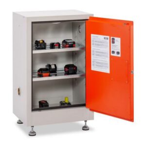 Akumulatoru drošības skapis FMplus S (3 plaukti), 590x460x890mm [CE]