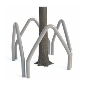 Koku stumbru aizsargu (4gab.) komplekts 600xh800mm (cinkots un krāsots) [KRO]