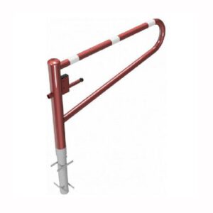 Horizontāli grozāma barjera bez atbalsta staba (ar trijstūrveida slēdzeni), 1500mm (betonējama) [SCH]