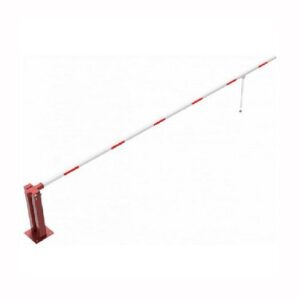 Paceļama barjera ar pneimatisko atsperi un eņģu atbalsta kāju (ar euro-profila cilindra slēdzeni), 6000mm [SCH]