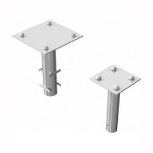 Metāla stiprinājumu komplekts ievietošanai betonā (ar iekļautām M16 skrūvēm), 360x360x510mm (karsti cinkots) [SC]