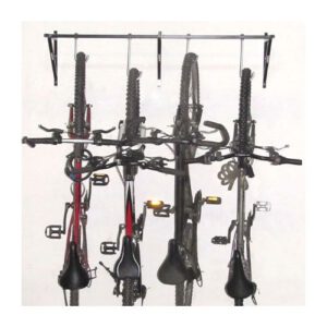 Velosipēdu statīvs LOOP 5 (stiprināms pie sienas), melns vai pelēks [KRO]