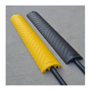 Vadu un kabeļu aizsargs, gumijas (dzeltens), 1200x210x65mm