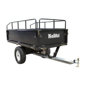 Dārza piekabe ar jūgstieni (pašizgāzējtipa, 410kg), 2050x840x970mm [KF]