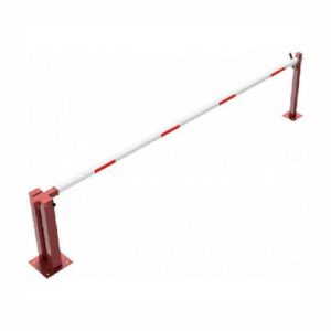 Paceļama barjera ar pneimatisko atsperi un fiksētu atbalsta stabu (ar trijstūrveida slēdzeni), 4000mm [SCH]