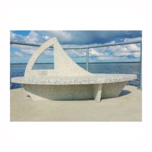 Betona soliņš (laiva ar buru), 2000x1000x1000mm