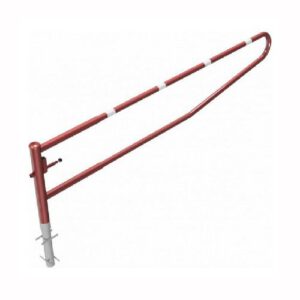 Horizontāli grozāma barjera bez atbalsta staba (ar piekaramo atslēgu), 3500mm (betonējama) [SCH]
