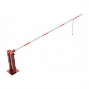 Paceļama barjera ar pneimatisko atsperi un eņģu atbalsta kāju (ar piekaramo atslēgu), 4000mm [SCH]