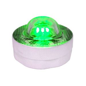 Stikla atstarotājs d=100mm, h=64mm (zaļš) [W]