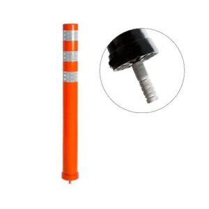 Lokans stabiņš (PU ar vītni), oranžs, 100cm [SMA]