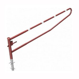 Horizontāli grozāma barjera bez atbalsta staba (ar trijstūrveida slēdzeni), 3500mm (betonējama) [SCH]