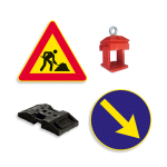 Stiklašķiedras ceļa zīmes