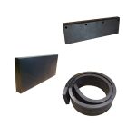 Gumijas naži sniega lāpstām