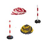 Stabiņi ar plastmasas ķēdi