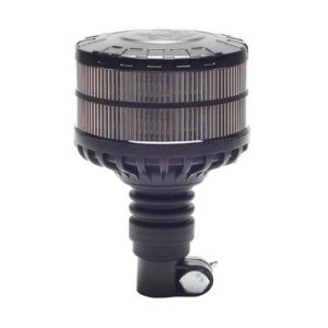 LED bākuguns ar tonētu stiklu uz elastīga turētāja (12-24V), R65