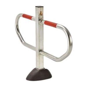 Stāvvietu barjera - "Stabiņš OVAL", ar iekšējo atslēgu [MOT]