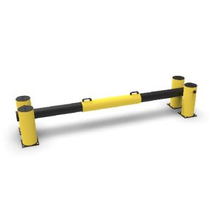 Elastīgā drošības barjera - vārti (NOVEMBER), l=3050mm (iekšējā daļā l=2600mm), h=500mm [DAN]