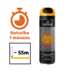 TEMPO MARKER luminiscējoša pagaidu krāsa marķēšanai