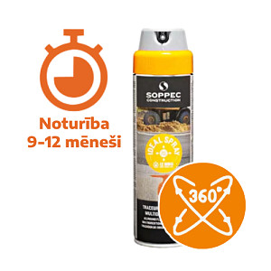 IDEAL SPRAY luminiscējoša krāsa marķēšanai