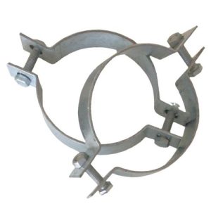 Kronšteinu komplekts ceļazīmei, 76mm (paredzēts 1 ceļa zīmes stiprināšanai)