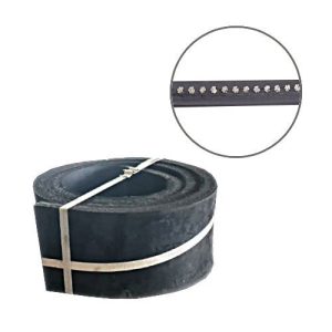 Gumijas nazis ar metāla trošu armējumu 30x150x2000mm (troses 1 rindā) [MG]