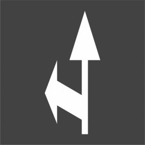 Termoplastikāta bulta (taisni + pa kreisi), karsējama, balta