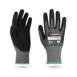 Cimdi ar nitrila pārklājumu 18-5SNI (īpaši plāni, eļļainai videi)